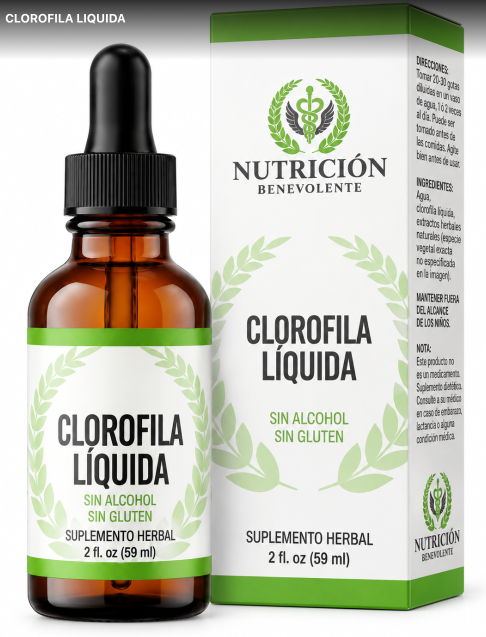 clorofila líquida