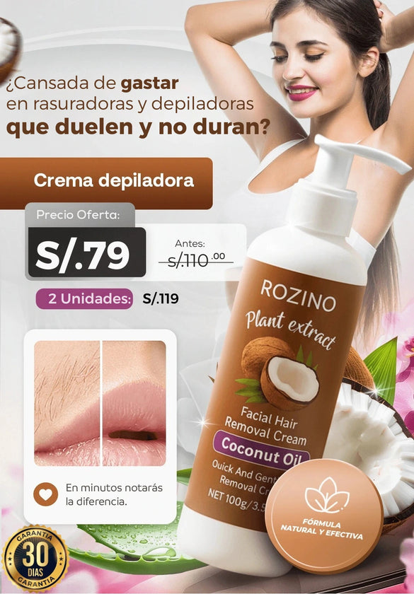 Crema depilatorio Rozino